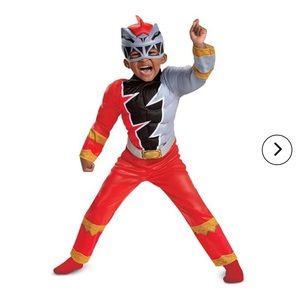 Power Rangers Dino Fury Red Ranger Toddler Costume